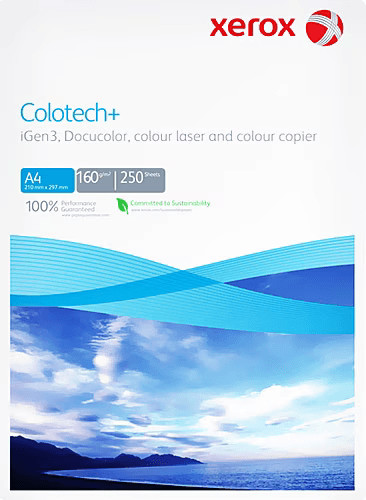 Másolópapír A4 160g Xerox Colotech 250 ív