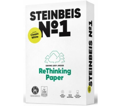Másolópapír A/4 80g Steinbeis Classic White/Steinbeis No.1 Recycled 500ív
