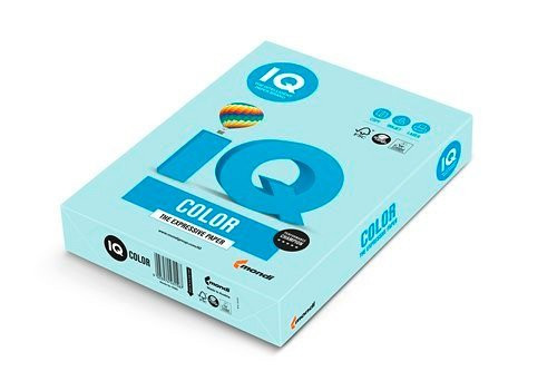 Másolópapír A/4 160g IQ COLOR 250ív pasztell világoskék