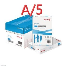 A5 másolópapír, felezett A4, Xerox Business 80g, 500 ív