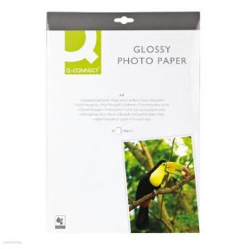   Fotópapír tintasugaras Q-Connect KF01103 A4 180g 20 ív fényes