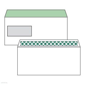   Boríték LC6/5 szilikonos bal ablakos 35 x 90 mm ablakméret
