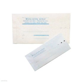 Mintazsák 10-es 160 x 300 mm