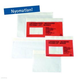 Csomagkísérő tasak öntapadós C4 325 x 235 mm