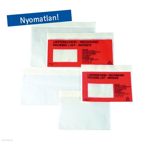 Csomagkísérő tasak öntapadós C5 240 x 160 mm 1084