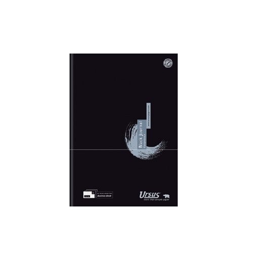 Beíró A4 80 lap Black Journal kockás 90 gr