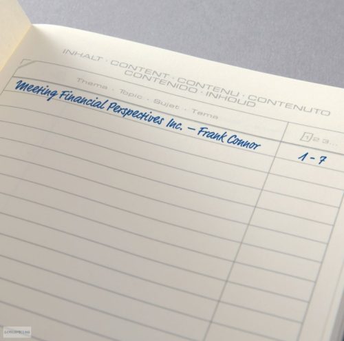 Beíró A5 194 oldalas, kemény fedeles, vonalas fekete „CONCEPTUM” CO122