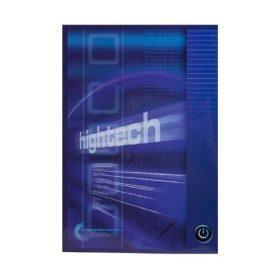 Ragasztott füzet A4 100 lap vonalas HIGH TECH