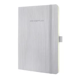   Beíró A/4 194 oldalas, puha fedeles,  vonalas„CONCEPTUM” CO311 szürke