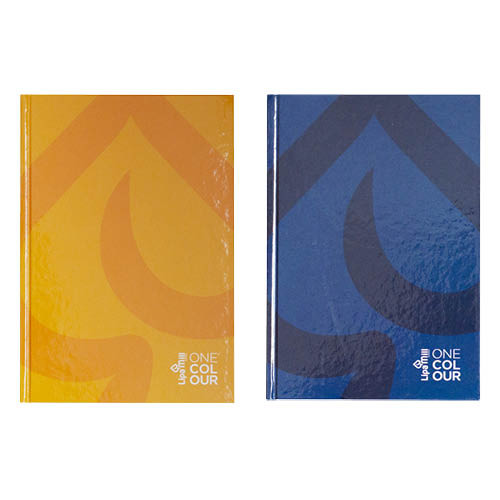 Beíró A4 96 lap, egyszínű kockás kemény fedeles