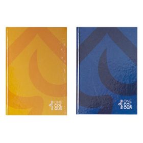 Beíró A4 96 lap, egyszínű vonalas kemény fedeles