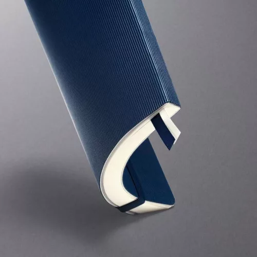 Beíró A/5 194 oldalas, puha fedeles, kockás „CONCEPTUM” CO320 kék