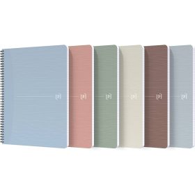   Spirálfüzet Oxford Office My Rec'up, A/4, kockás, 90 lap