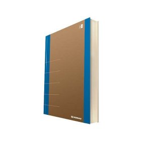   Beíró 165x210mm, 80lap, rendezővel DONAU Life neon neonkék