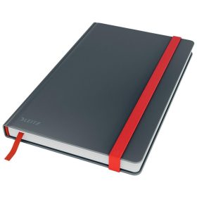   Beíró gumis A/5 LEITZ COSY Soft touch kockás bársony szürke