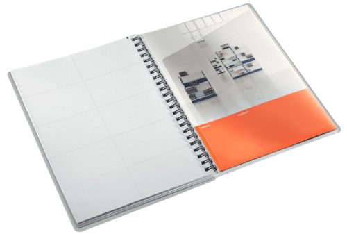 Spirálfüzet rendszerező Leitz Executive, A/4, vonalas, PP