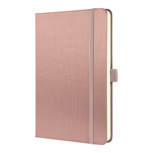Beíró A/5, 194 lap, Sigel Conceptum, keményfedeles, kockás, rózsaszín