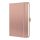 Beíró A/5, 194 lap, Sigel Conceptum, keményfedeles, vonalas, rózsaszín