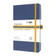 Beíró A/5, 176 lap, Sigel Linespace, keményfedeles, kockás, kék