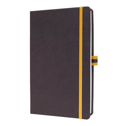 Beíró A/5, 176 lap, Sigel Linespace, keményfedeles, vonalas, sötétszürke