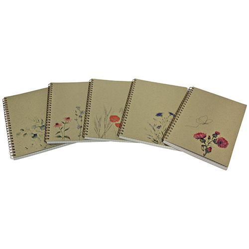 Spirálfüzet A/5, kockás, 80 lapos, fűpapírból, Donau