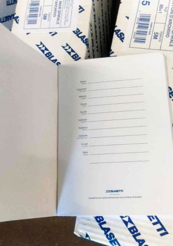 Füzet Blasetti One Color, A/5, sima, 42 lap, 80g, 7123