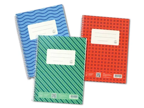 Spirálfüzet Fűzfői Novum, A/5, sima, 80 lap