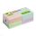 Öntapadós jegyzettömb 76x76 mm rainbow p. 4x3x100 lap Q-Connect KF10509