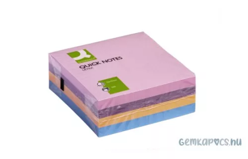 Öntapadós jegyzettömb 76 x 76 mm 320 lap ultra Q-Connect KF02514