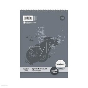 Jegyzettömb A5 kockás spirál Ursus