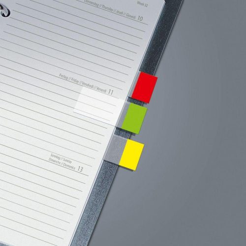 Öntapadós oldaljelölő, Sigel HN670, 50 x 20 mm, 4 x 40 lap, áttetsző