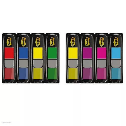 Post-it index 683-5CB 12x43 mm 20 címke 5 db