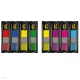 Post-it index 683-5CB 12x43 mm 20 címke 5 db
