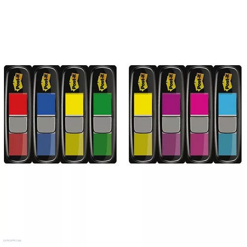 Post-it index 683-4 12x43 mm 35 címke 4 db