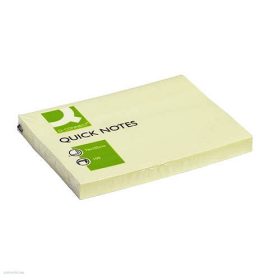 Öntapadós jegyzettömb 76x102 mm Q-Connect KF01410