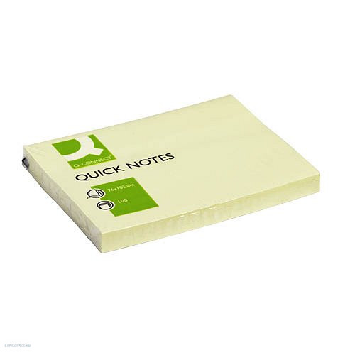 Öntapadós jegyzettömb 76x102 mm Q-Connect KF01410