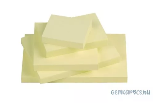 Öntapadós jegyzettömb 76x102 mm Q-Connect KF01410