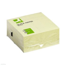 Öntapadós jegyzettömb 76x76 mm 400 lap Q-Connect KF01346