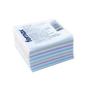 Kockatömb 90 x 90 x 50 mm színes pasztell, ragasztott