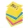Post-it Super Sticky öntapadós jegyzettömb, Z szivárványcsomag 76×76 mm, R330-6SS-RIO-EU, 90 lap, 6 tömb
