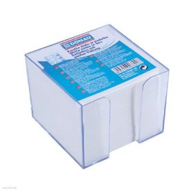   Kockatömb műanyag dobozban fehér nem ragasztott 92 x 92 mm