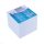 Kockatömb 83 x 83 mm, DONAU fehér