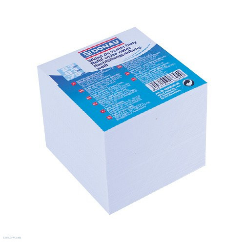 Kockatömb 83 x 83 mm, DONAU fehér