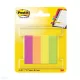 Post-it Jelölőlapok 12,7 x 44,4 mm, 4 x 50 lap (neon színek) 670-4CA-EU
