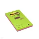 Post-it Super Sticky jegyzettömb 125 x 200 mm, 5845 SS EU, 45 lap, 2 tömb, vonalas Ultra színek