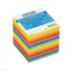 Kockatömb 90 x 90 mm Donau, ragasztott, vegyes intenzív színek