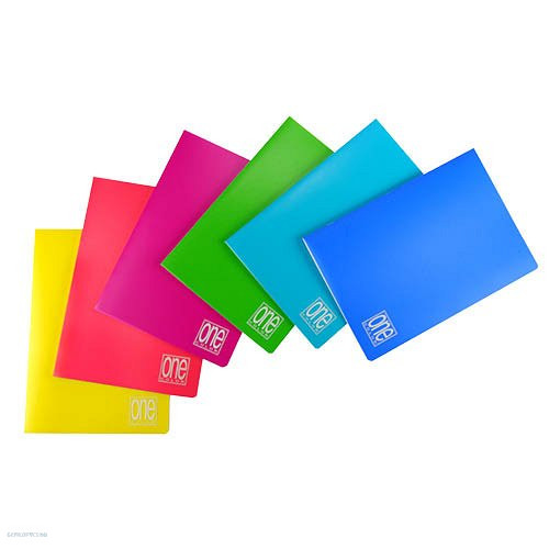 Füzet Blasetti One Color, A/4, kockás, 42 lap, PP borítóval, 80 g, 5571