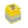Post-it Super Sticky öntapadós jegyzettömb, Z szivárványcsomag 76x76mm, R330-6SS-NY, 90 lap 6 tömb