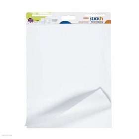 Öntapadós jegyzettábla 762 x 635 mm, 30 lap fehér