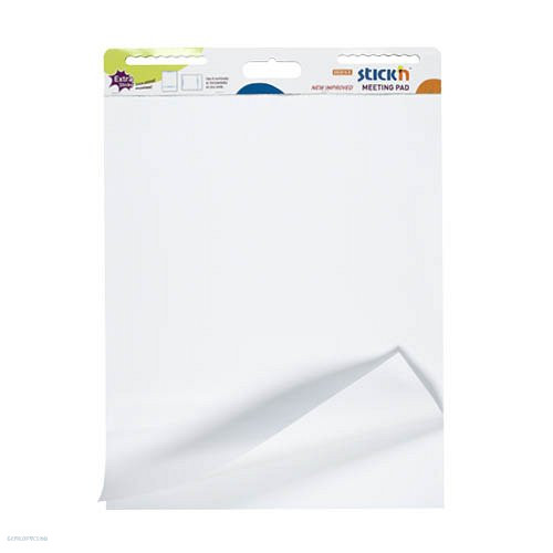 Öntapadós jegyzettábla 762 x 635 mm, 30 lap fehér